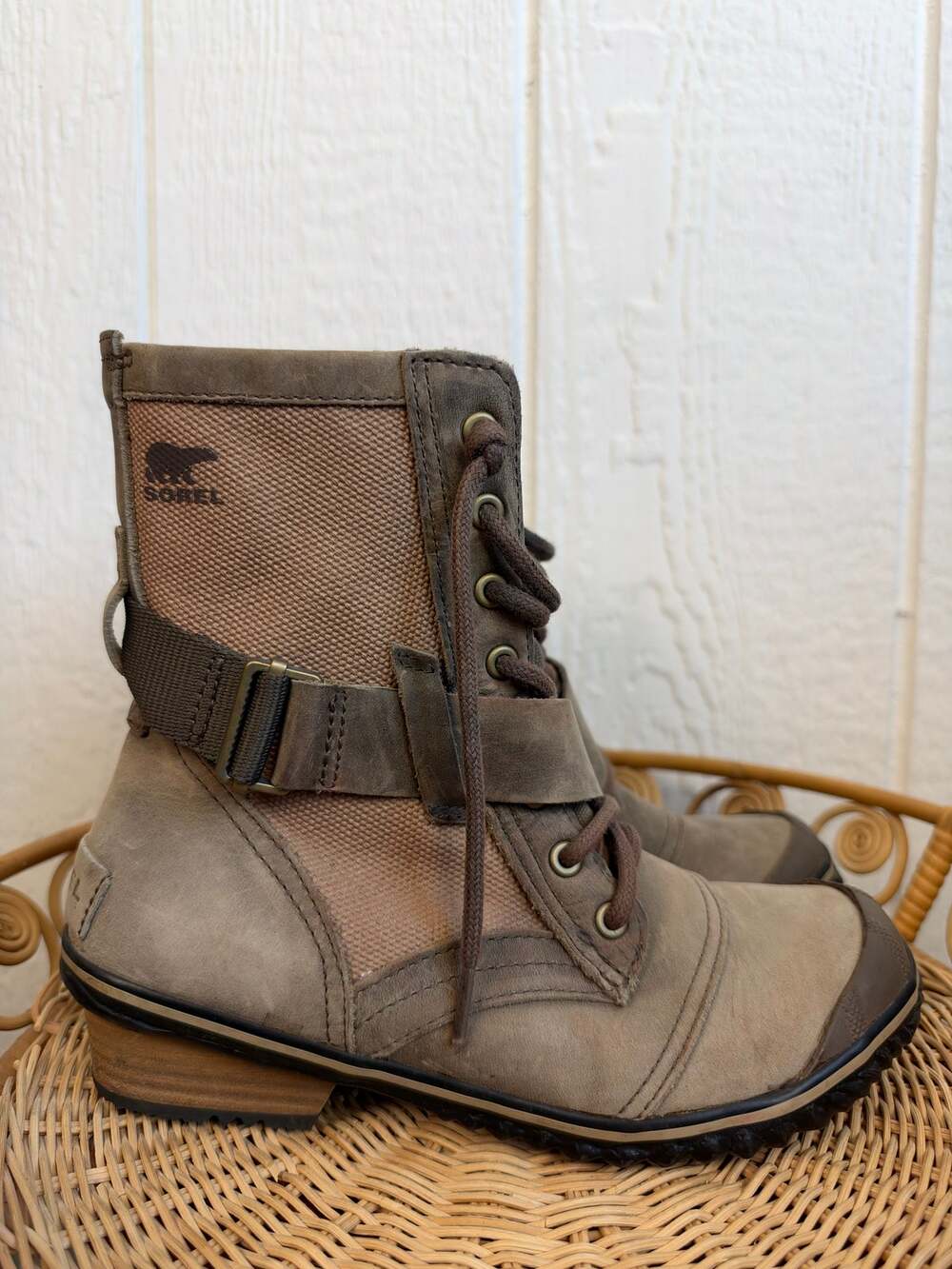 Sorel Boots Slimboot Major Lace Waterproof, Size 7